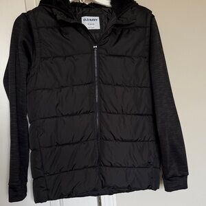 Old Navy Black Quilted Jacket